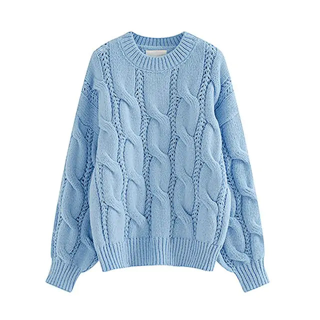 Knitted Pullover Sweater